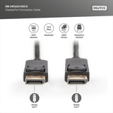 Digitus AK-340103-050-S, Cable negro