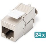 Digitus DN-91411-24, Patch Panel negro