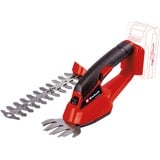 EINHELL Expert GE-CG 18 Li Solo - Tijera de césped inalámbrica (10 cm, 20 cm), color rojo, Podadora rojo/Negro, 20 cm), color rojo