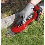 EINHELL Expert GE-CG 18 Li Solo - Tijera de césped inalámbrica (10 cm, 20 cm), color rojo, Podadora rojo/Negro, 20 cm), color rojo