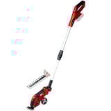 EINHELL Power X-Change Tijeras de césped / tijeras para arbustos GE-CG 18/100 Li T-Solo, 18 Voltios, Podadora rojo/Negro