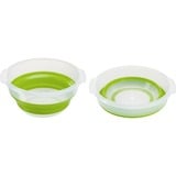 Emsa 512992 molinillo para alimentos, Cuenco verde/Transparente, Verde, 285 mm, 285 mm, 76 mm