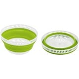 Emsa 512992 molinillo para alimentos, Cuenco verde/Transparente, Verde, 285 mm, 285 mm, 76 mm
