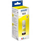 Epson 103 EcoTank Yellow ink bottle (WE), Tinta Amarillo, Epson, Epson L5190 / L3156 / L3151 / L3150 / EcoTank L3110, 65 ml, Inyección de tinta, Indonesia