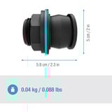 GARDENA 9095-20, Conector negro