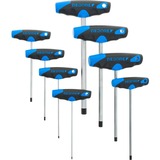 GEDORE Juego de destornilladores hexagonales, 8 piezas negro/Azul