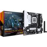 GIGABYTE B840M GAMING P WF6E, Placa base negro/blanco