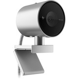 HP Cámara web 4K 950, Webcam plateado, Full HD, 30 pps, 1x, Auto, Auto, USB 3.2 Gen 1 (3.1 Gen 1)