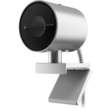 HP Cámara web 4K 950, Webcam plateado, 30 pps, 1x, Auto, Auto, USB 3.2 Gen 1 (3.1 Gen 1), Negro, Plata