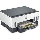 HP Smart Tank Impresora multifunción 7005, Impresión, escaneado, copia, Wi-Fi, Escanear a PDF, Impresora multifuncional gris, Impresión, escaneado, copia, Wi-Fi, Escanear a PDF, Inyección de tinta térmica, Impresión a color, 4800 x 1200 DPI, A4, Impresión directa, Gris, Blanco