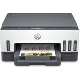 HP Smart Tank Impresora multifunción 7005, Impresión, escaneado, copia, Wi-Fi, Escanear a PDF, Impresora multifuncional gris, Impresión, escaneado, copia, Wi-Fi, Escanear a PDF, Inyección de tinta térmica, Impresión a color, 4800 x 1200 DPI, A4, Impresión directa, Gris, Blanco