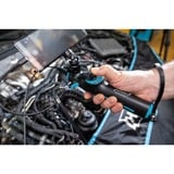 Hazet Juego de videoendoscopio HD con sonda giratoria 360° Ø 3,9 mm, 4 piezas, Cámaras de inspección negro/Azul