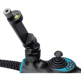 Hazet Juego de videoendoscopio HD con sonda giratoria 360° Ø 3,9 mm, 4 piezas, Cámaras de inspección negro/Azul