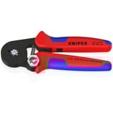 KNIPEX Alicates de engaste 97 53 14 SB, Crimpadora rojo/Azul