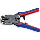 KNIPEX Crimpzange 97 51 12 SB, Crimpadora azul/Rojo