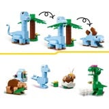 LEGO Classic Dinosaurios Creativos, Juegos de construcción Juego de construcción, 5 año(s), Plástico, 450 pieza(s), 590 g