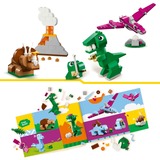 LEGO Classic Dinosaurios Creativos, Juegos de construcción Juego de construcción, 5 año(s), Plástico, 450 pieza(s), 590 g