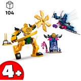 LEGO NINJAGO Meca de Combate de Arin, Juegos de construcción Juego de construcción, 4 año(s), Plástico, 104 pieza(s), 233 g