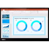 Lenovo ThinkVision M14d LED display 35,6 cm (14") 2240 x 1400 Pixeles 2.2K Negro, Monitor LED negro, 35,6 cm (14"), 2240 x 1400 Pixeles, 2.2K, LED, 8 ms, Negro