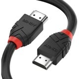 Lindy 36770 cable HDMI 0,5 m HDMI tipo A (Estándar) Negro negro, 0,5 m, HDMI tipo A (Estándar), HDMI tipo A (Estándar), 7680 x 4320 Pixeles, 48 Gbit/s, Negro