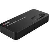 Lindy 38339 interruptor de video HDMI, Conmutador HDMI negro, HDMI, ABS, Negro, 120 Hz, 3840 x 2160, 7680 x 4320, 48 Gbit/s