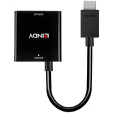 Lindy Convertidor de HDMI a VGA negro