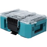 Makita Organizador compacto, Caja de herramientas azul/Transparente