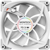 Montech AX120 PWM 120x120x25, Ventilador blanco