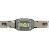 Petzl ARIA 2 RGB, Luz de LED marrón claro/Verde