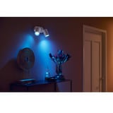 Philips Hue White & Color Ambiance Fugato foco doble, Luz de LED blanco