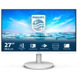 Philips V Line 271V8AW/00 pantalla para PC 68,6 cm (27") 1920 x 1080 Pixeles Full HD LCD Blanco, Monitor LED blanco, 68,6 cm (27"), 1920 x 1080 Pixeles, Full HD, LCD, 4 ms, Blanco
