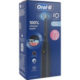 Procter & Gamble Oral-B iO2 Serie 2 Night Black, Cepillo de dientes eléctrico negro, Adulto, Cepillo dental giratorio, Cuidados diarios, Sensible, Super sensitive, Negro, 2 min, Batería