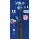 Procter & Gamble Oral-B iO2 Serie 2 Night Black, Cepillo de dientes eléctrico negro, Adulto, Cepillo dental giratorio, Cuidados diarios, Sensible, Super sensitive, Negro, 2 min, Batería