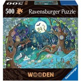 Ravensburger Rompecabezas de madera Bosque fantástico, Puzzle 