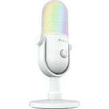 Razer Seiren V3 Chroma 32-Bit DSP, Micrófono blanco