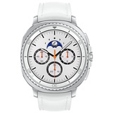 SAMSUNG Galaxy Watch 8 Classic 3,3 cm (1.3") AMOLED 46 mm Digital 438 x 438 Pixeles Pantalla táctil 4G Plata Wifi GPS (satélite), SmartWatch blanco, 3,3 cm (1.3"), AMOLED, Pantalla táctil, 64 GB, GPS (satélite), 63,5 g