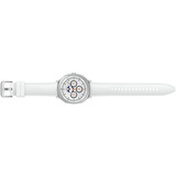 SAMSUNG Galaxy Watch 8 Classic 3,3 cm (1.3") AMOLED 46 mm Digital 438 x 438 Pixeles Pantalla táctil 4G Plata Wifi GPS (satélite), SmartWatch blanco, 3,3 cm (1.3"), AMOLED, Pantalla táctil, 64 GB, GPS (satélite), 63,5 g