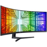 SAMSUNG LS49A950UIU 124,5 cm (49") 5120 x 1440 Pixeles 5K Ultra HD QLED Negro, Monitor LED negro, 124,5 cm (49"), 5120 x 1440 Pixeles, 5K Ultra HD, QLED, 4 ms, Negro