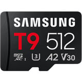 Samsung T9 microSDXC 512 GB, Tarjeta de memoria negro