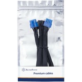 SilverStone Cable de alimentación SST-PP12-PCIE negro