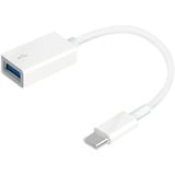 TP-Link UC400 cable USB 0,133 m USB A USB C Blanco, Adaptador blanco, 0,133 m, USB A, USB C, Blanco