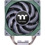 Thermaltake CL-P075-AL12RG-A sistema de refrigeración para ordenador Procesador Ventilador 12 cm Verde 1 pieza(s), Disipador de CPU negro/Verde, Ventilador, 12 cm, 500 RPM, 2000 RPM, 23,6 sonio, Verde