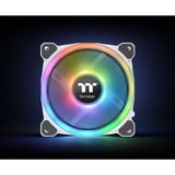 Thermaltake Riing Trio 12 RGB Radiator Fan White TT Premium Edition Universal Ventilador 12 cm Blanco 3 pieza(s) blanco, Ventilador, 12 cm, 500 RPM, 1500 RPM, 41,13 cfm, Blanco