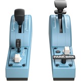 Thrustmaster TCA Quadrant Add-On Airbus Edition Negro, Azul Simulador de Vuelo PC, 2152 Azul-gris/Negro, Simulador de Vuelo, PC, Negro, Azul, Windows 10, Windows 8, 45 mm, 225 mm