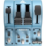 Thrustmaster TCA Quadrant Add-On Airbus Edition Negro, Azul Simulador de Vuelo PC, 2152 Azul-gris/Negro, Simulador de Vuelo, PC, Negro, Azul, Windows 10, Windows 8, 45 mm, 225 mm