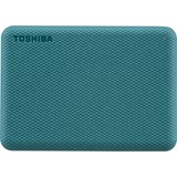 Toshiba Canvio Advance disco duro externo 2000 GB Verde, Unidad de disco duro verde, 2000 GB, 2.5", 3.2 Gen 1 (3.1 Gen 1), Verde