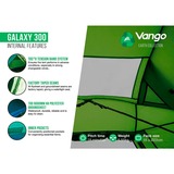 Vango TEUGALAXY000001, Galaxy 300, Tienda de campaña verde/Gris