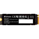 Verbatim Vi7000G 1 TB M.2 PCI Express 4.0 NVMe, Unidad de estado sólido negro, 1 TB, M.2, 7000 MB/s