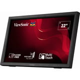 ViewSonic TD2223-2 pantalla para PC 55,9 cm (22") 1920 x 1080 Pixeles Full HD LCD Pantalla táctil Negro, Monitor LED negro (mate), 55,9 cm (22"), 1920 x 1080 Pixeles, Full HD, LCD, 6,5 ms, Negro