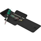 Wera Kraftform Kompakt 838 RA S Imperial Set 1, con función de trinquete, Conjuntos de bits negro/Verde